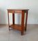 Table d appoint art déco années 40 en chêne massif