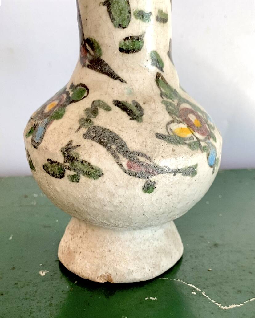 Vase céramique Kadjar, Iran