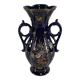 Midnight blue earthenware vase, "fives lille" - early twentieth century