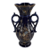 Midnight blue earthenware vase, "fives lille" - early twentieth century