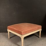 Lacquered wooden stool