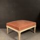 Lacquered wooden stool