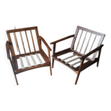 Pair of Scandinavian armchairs