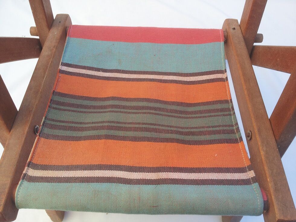 Folding armchair for children