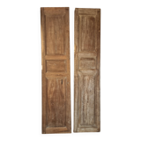 Pair of antique French oak doors – Late 19th century