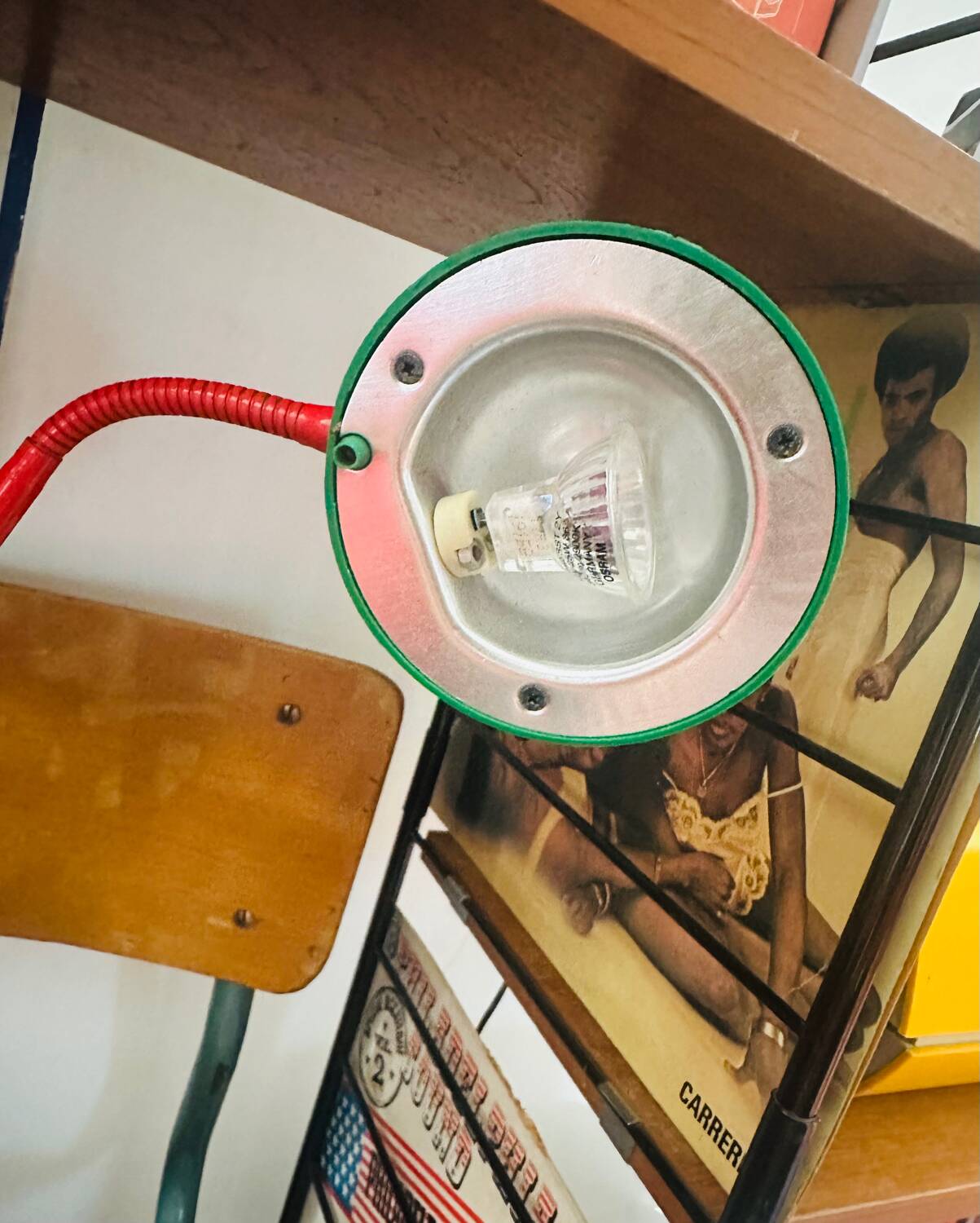 Vintage Memphis style desk lamp