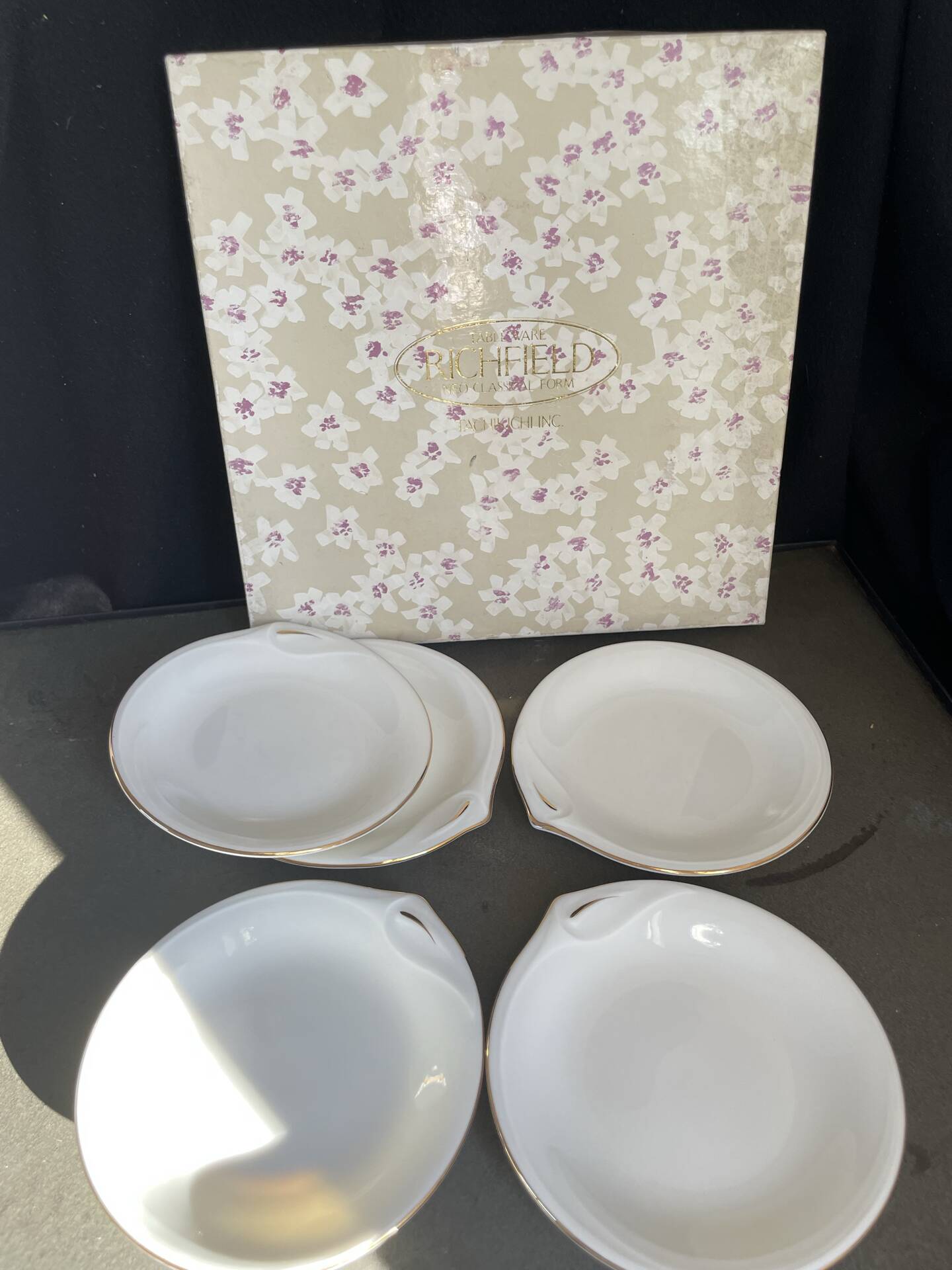Japanese dessert plates chikichi richfield and new. . .