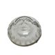 BCS Crystal Plate ART DECO with Brass Fittings