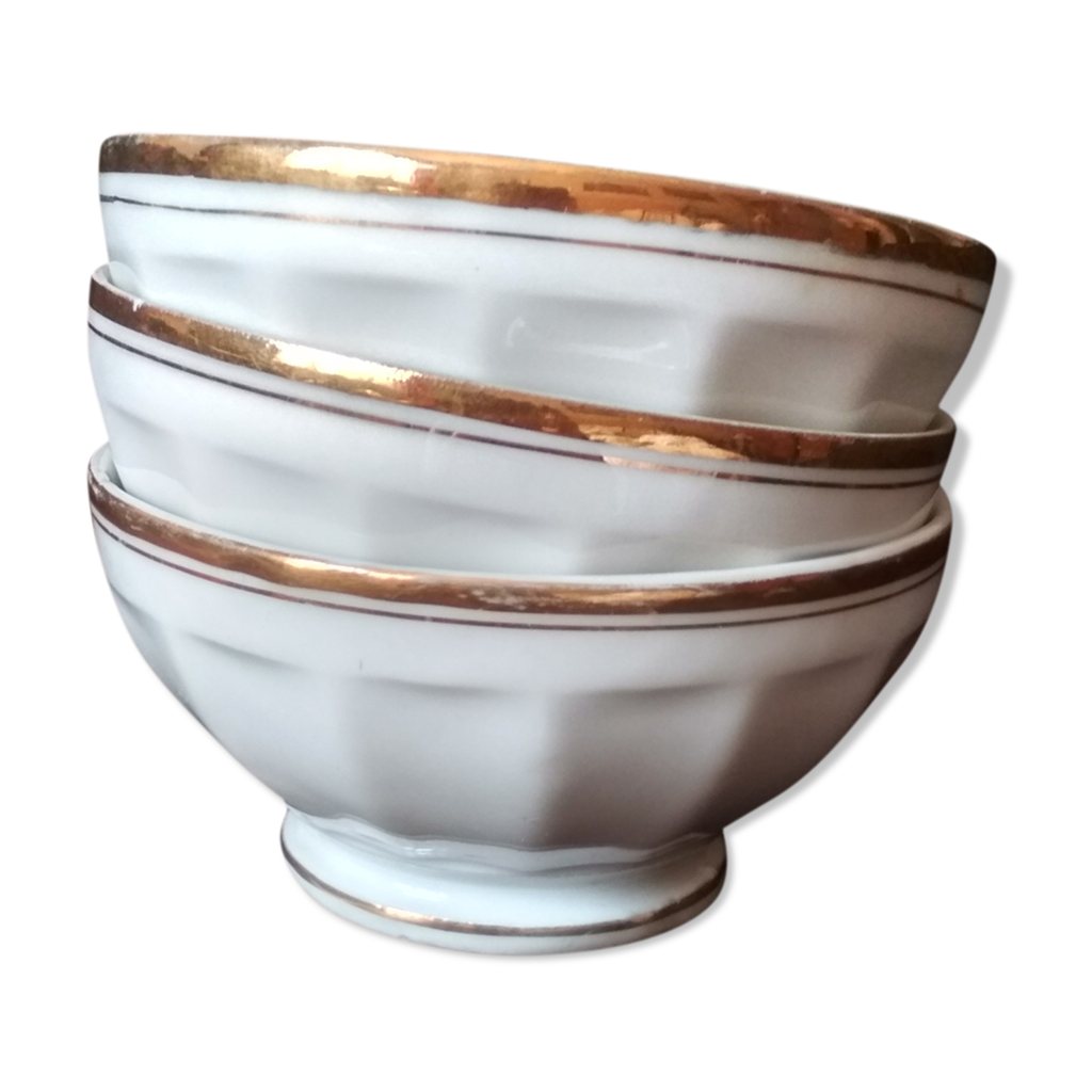 Lot de trois petits bols anciens - Arts de la table
