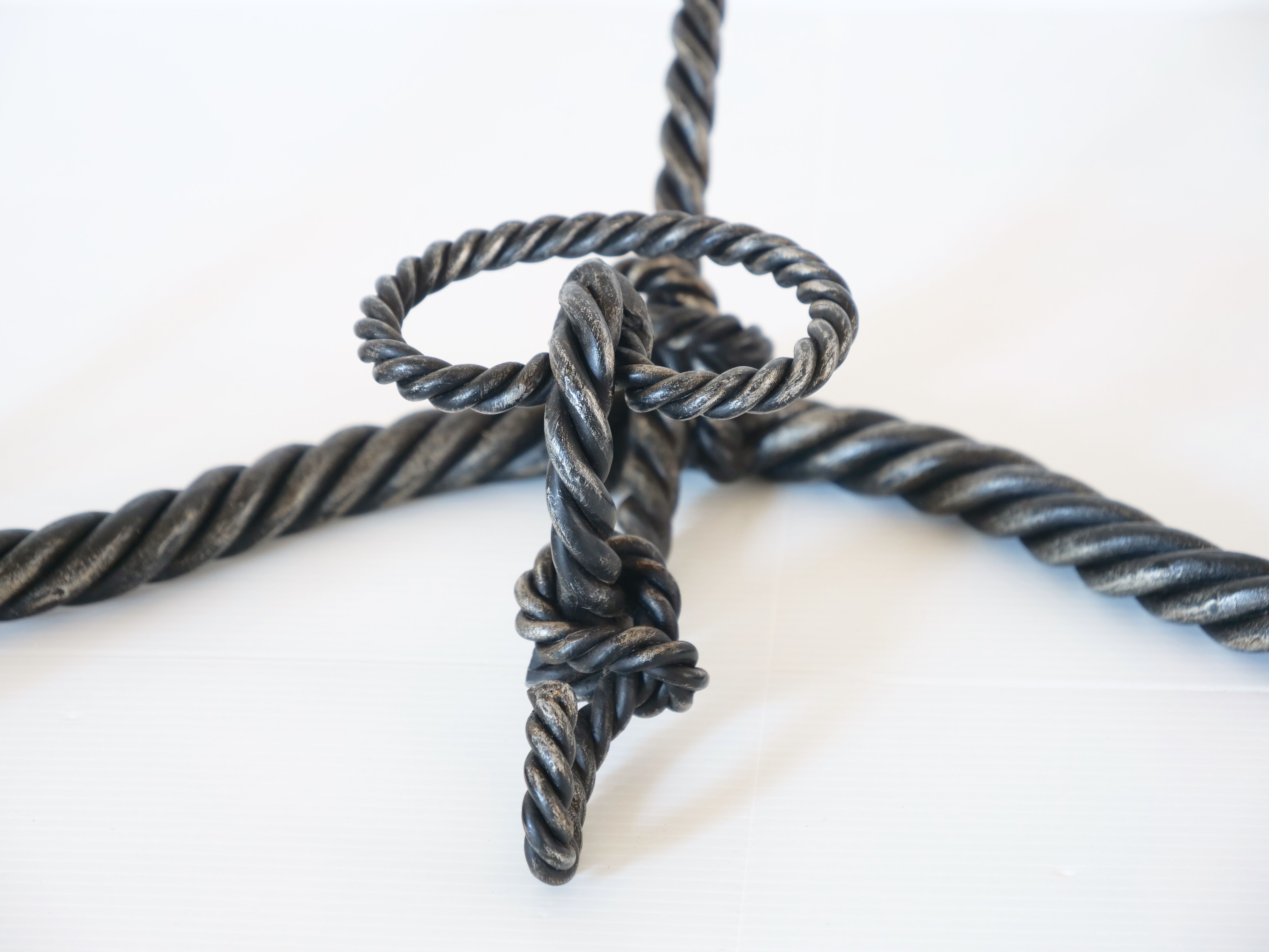 Marine decoration wrought iron coat rack