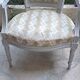 Napoleon III Victorian Armchair Velvet Fabric 19th Century