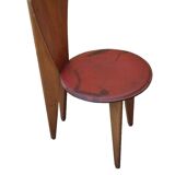Beautiful Callegari design chair from the 70s, vintage wood