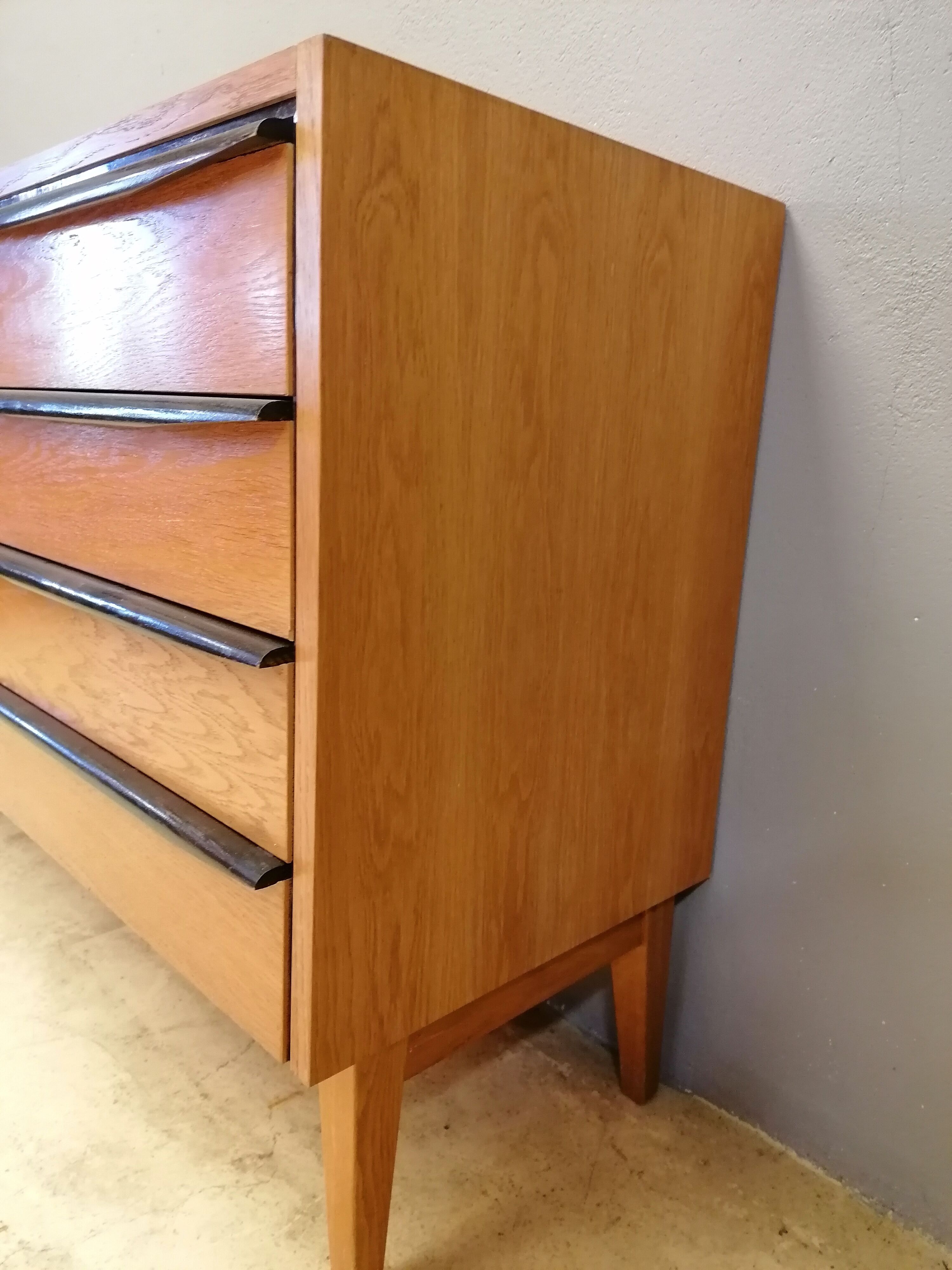 Vintage czech chest of drawers, scandinavian style