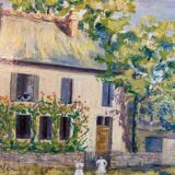 Residence in Lioujas signed Durand