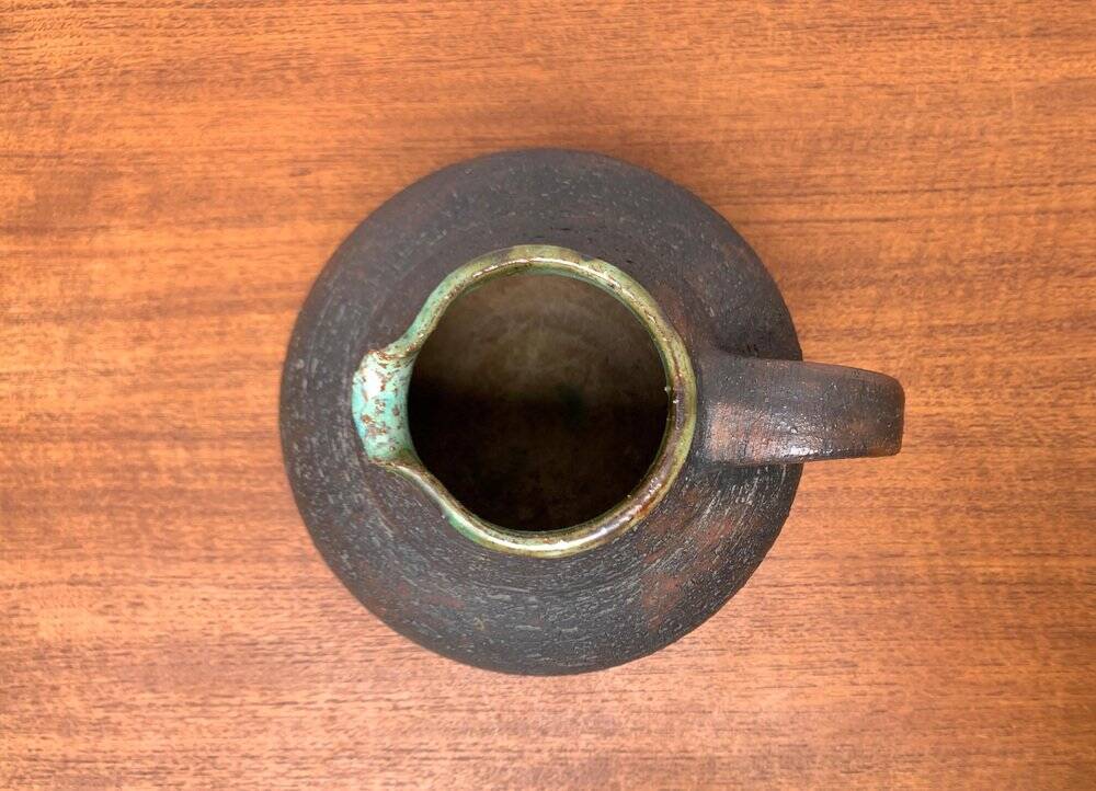 Large Vase Carafe from Brutalist Studio Mid-Century by Gerhard Liebenthron, Germany, 1960s