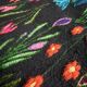 Tapis floral olténien, fait à la main en laine en roumanie