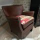 Fauteuil club en cuir