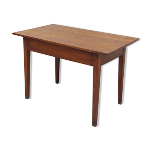 Table de ferme bureau en noyer