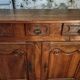 Antique Louis XV style sideboard, French sideboard, late 19th century.