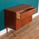Retro Teak 1960s Bedside Chest Of Drawers