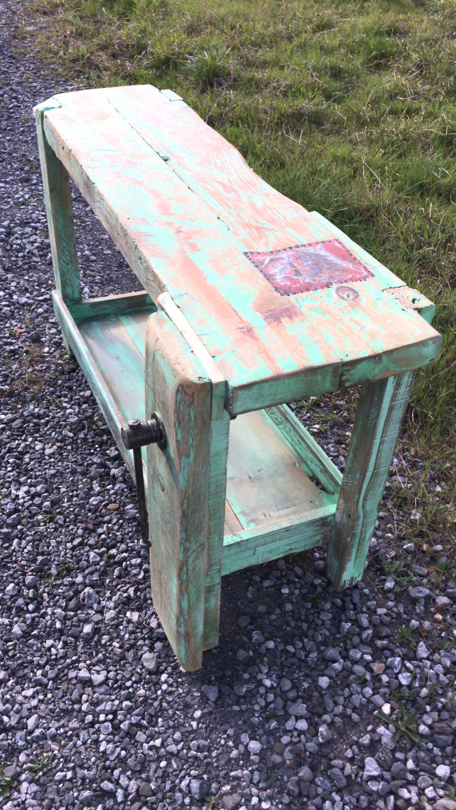 Workbench in solid wood