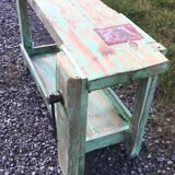 Workbench in solid wood