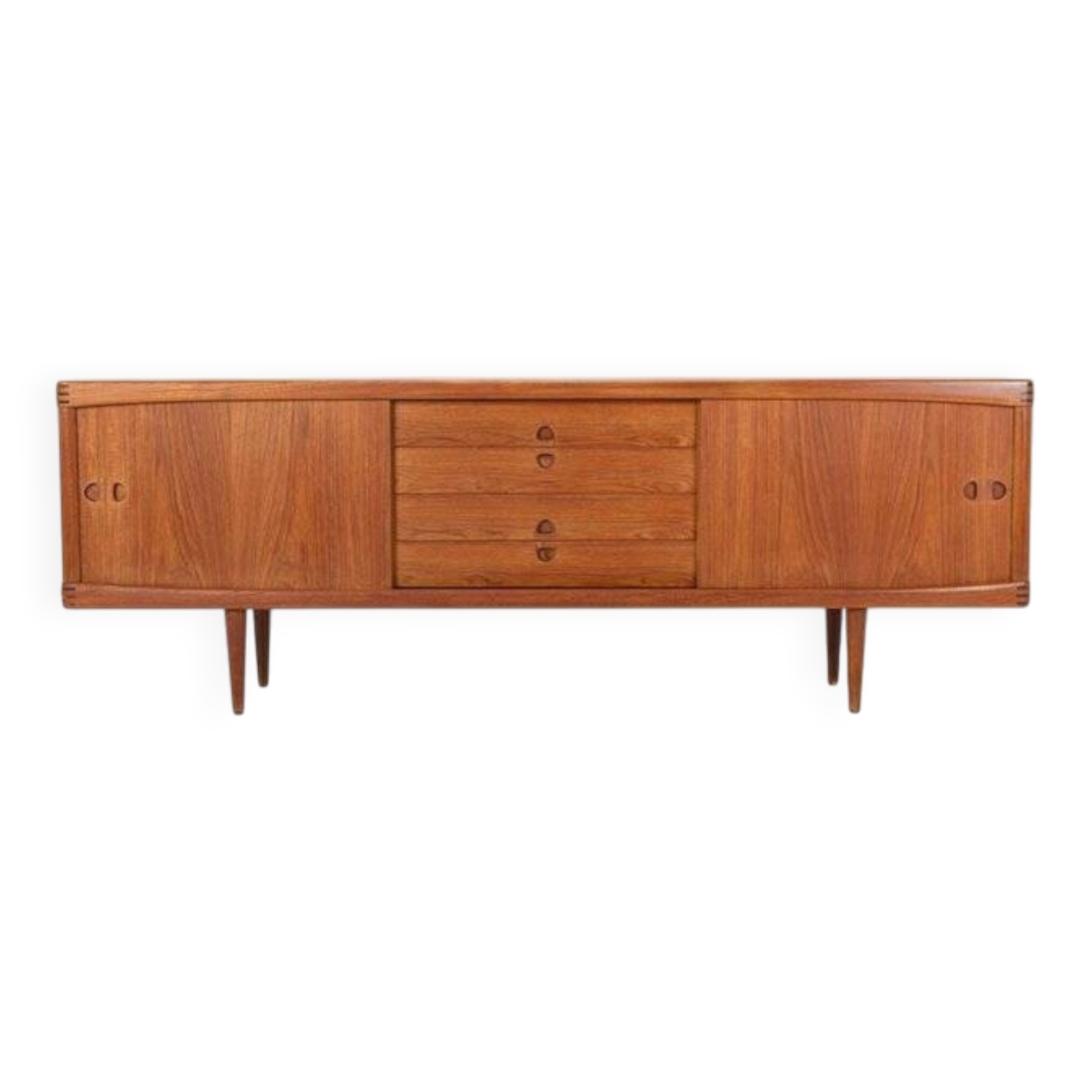 Danish teak sideboard by Henry W. Klein for Bramin, Denmark, 1960s