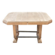 Table art déco extensible hexagonale 125cm