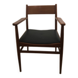 Fauteuil scandinave d'origine en teck
