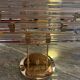 Vintage 1960’s Venini Style Murano Glass Ceiling Chandelier Light