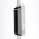Brushed steel mirror Xavier Feal, 1970s
