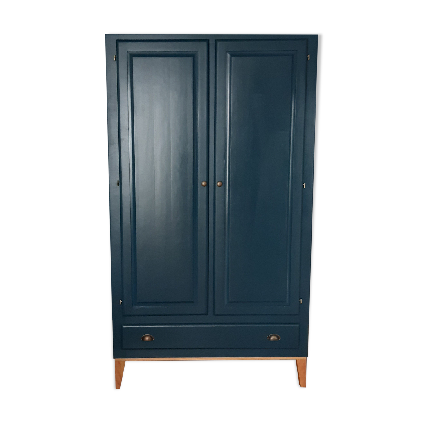 Scandinavian wardrobe wardrobe ganne blue