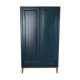 Armoire penderie scandinave bleu ganne
