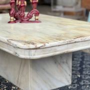 Marble coffee table