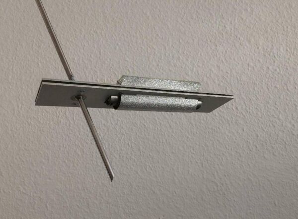 Lampe de plafond allemande postmoderne Wandering Finger par Ingo Maurer pour M Design, années 1990