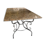 Marble table