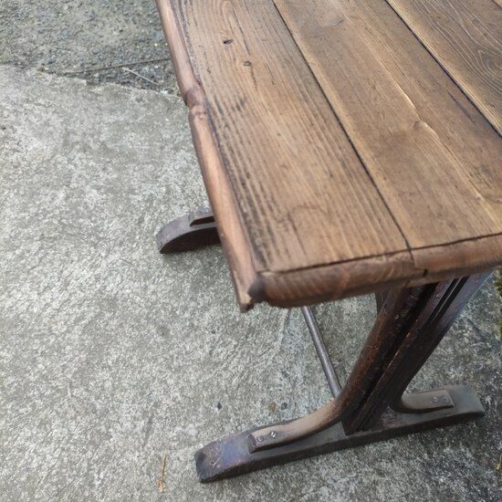 Antique bistro table