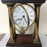 Terminal pendulum in wood and gilded metal