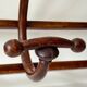 Thonet wooden wall coat rack
