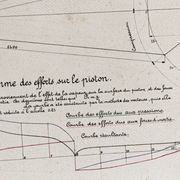 Dessin technique original, arts et métiers
