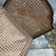 Vintage Wood & Cane Lounge Chair, 1950s