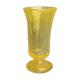 Blown glass vase, bubbled
