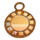Irena Jaworska mirror, 1960/70.
