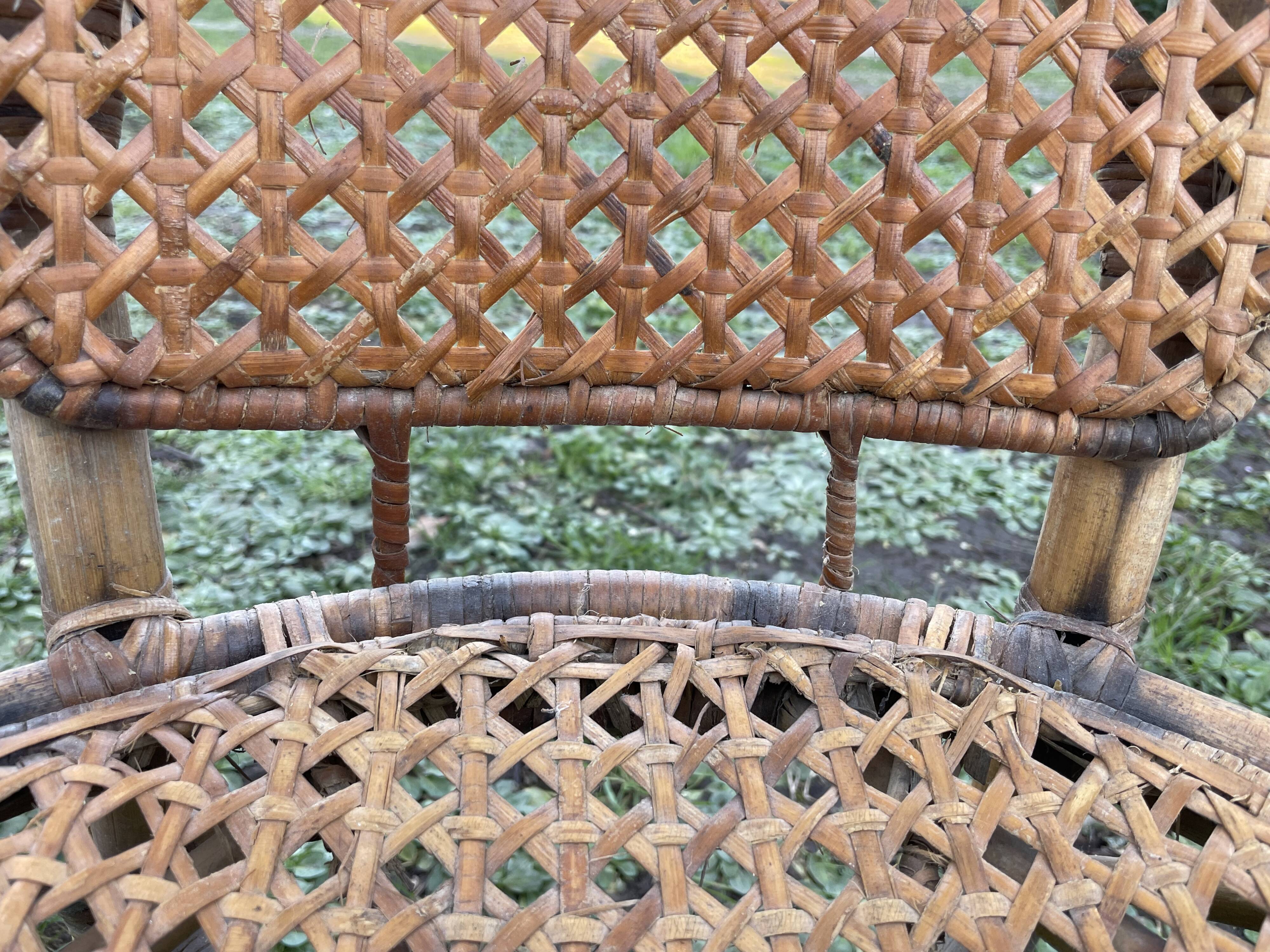 Rattan garden furniture