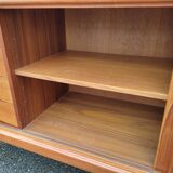 Scandinavian teak row by Axel Christensen for ACO Mobler