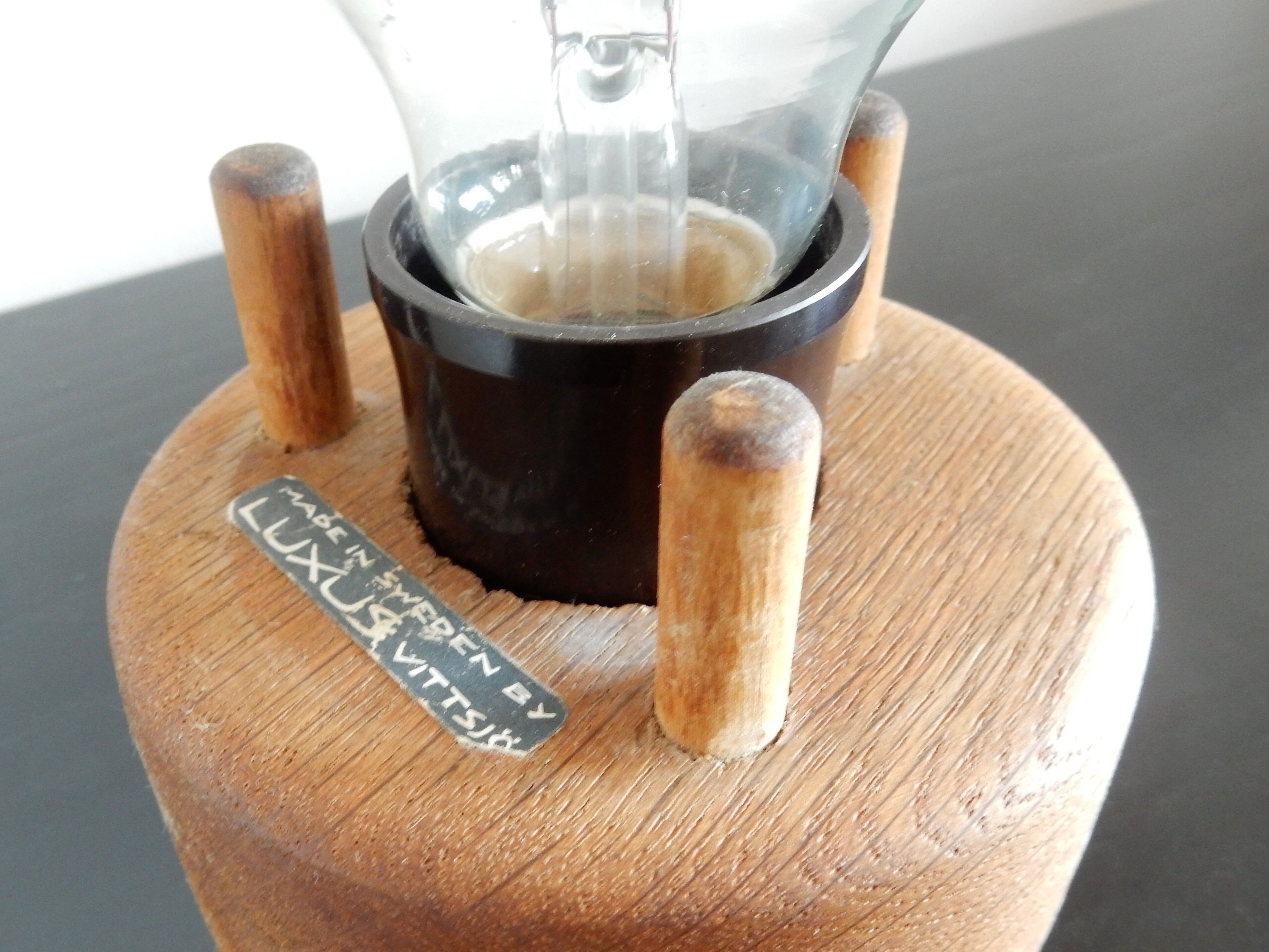 Table lamp by Uno & Östen Kristiansson for Luxus, 1950s