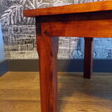 1960 pine slatted coffee table