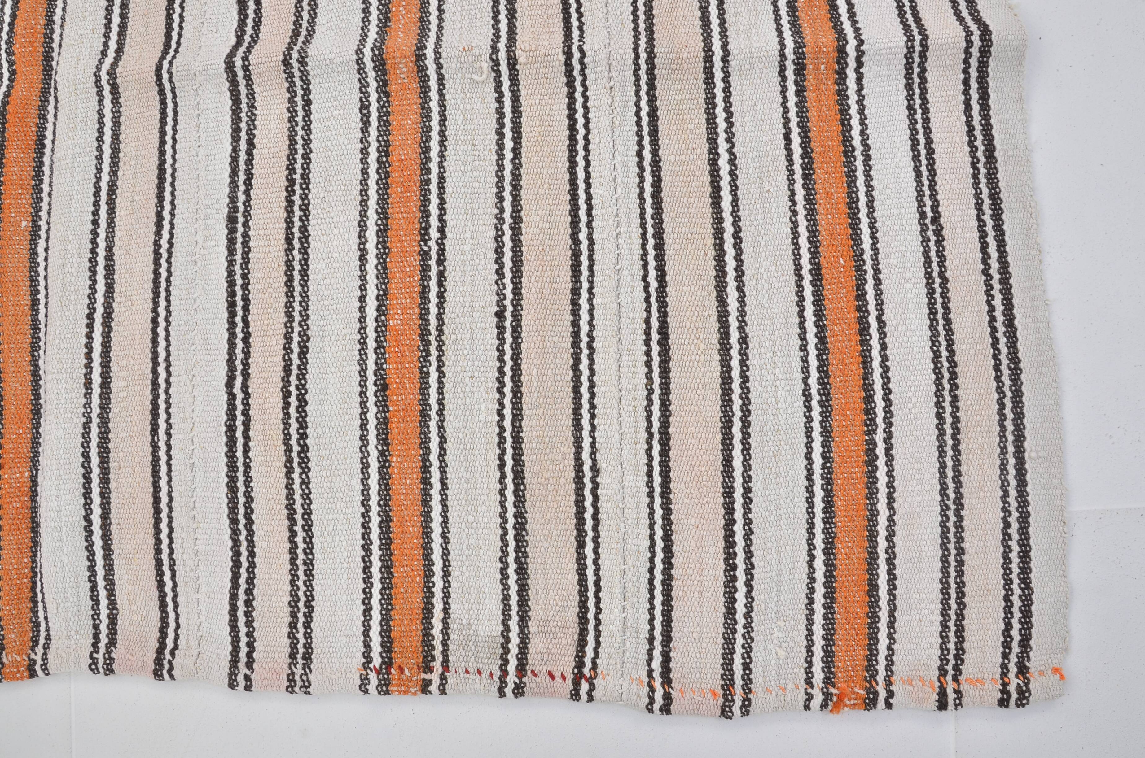 Vintage Handwoven Anatolian Kilim Rug sku 3688