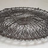 Foldable old salad basket