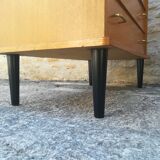 Vintage chest of drawers with four drawers